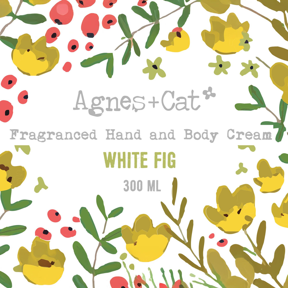 Agnes + Cat Hand & Body Cream - White Fig